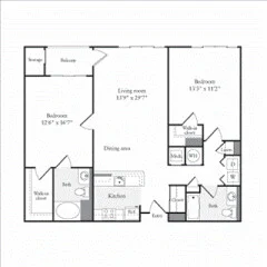 2 bed, 2 bath apartment for rent at 20 Watertown St Unit 242, Watertown — photo 2 of 7