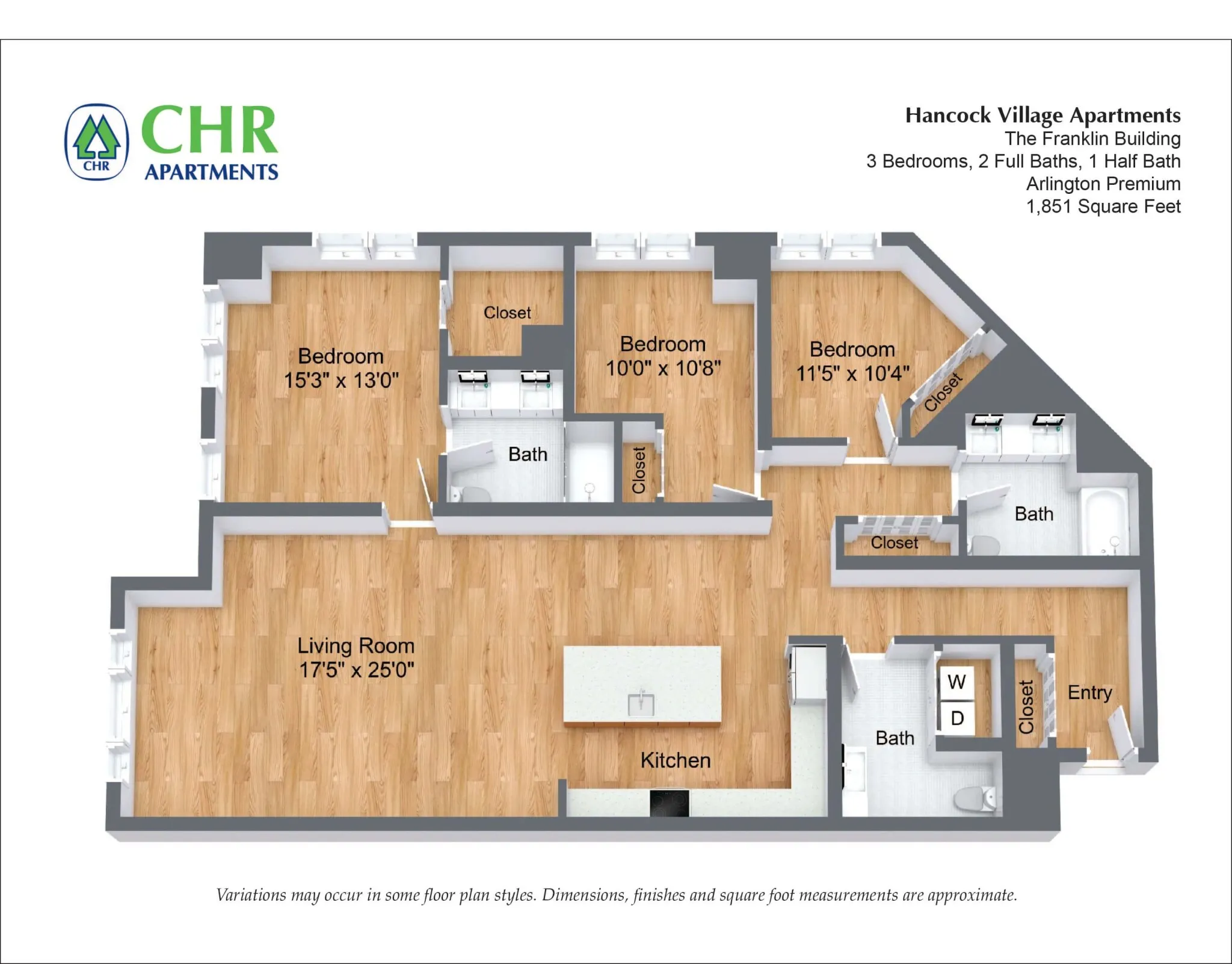 3 bed, 2.5 bath apartment for rent at 201 Sherman Rd Unit 301, Chestnut Hill — photo 1 of 59