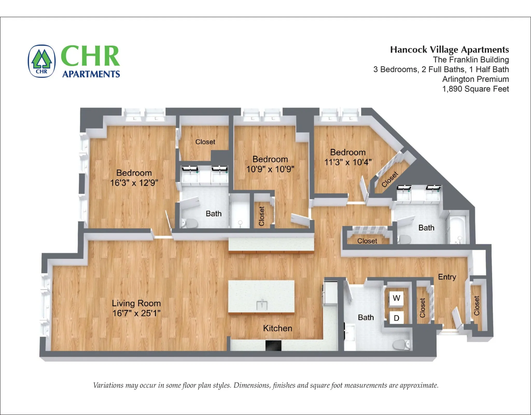 3 bed, 2.5 bath apartment for rent at 201 Sherman Rd Unit 344, Chestnut Hill — photo 1 of 59