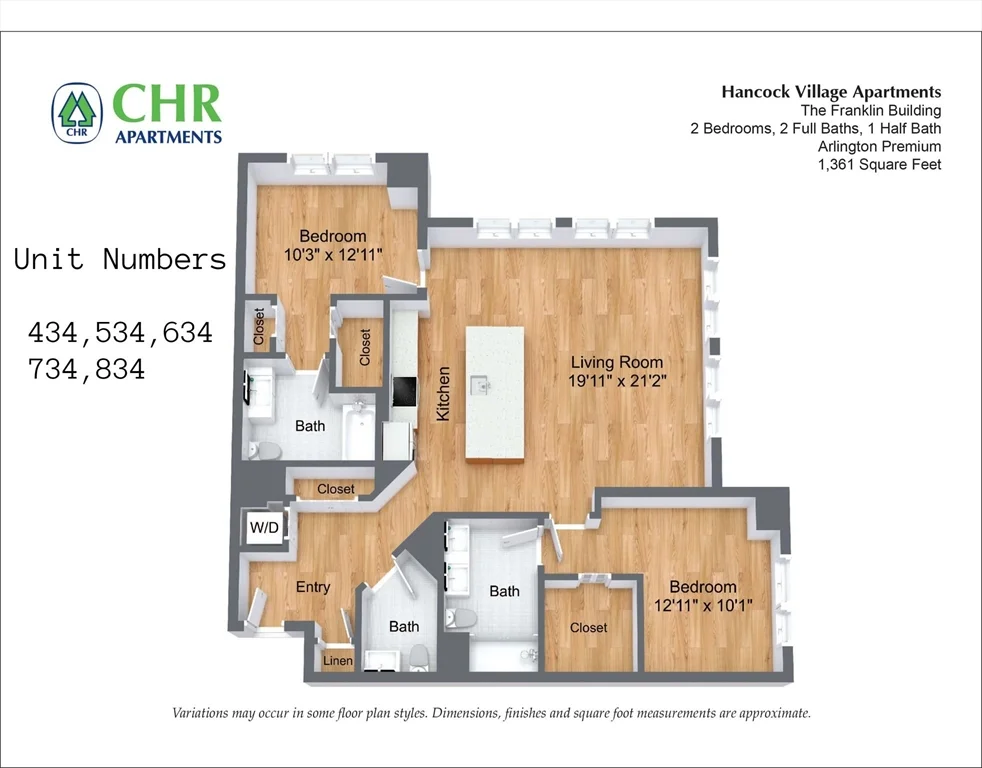 2 bed, 2 bath apartment for rent at 201 Sherman Rd Unit 434, Chestnut Hill — photo 26 of 26