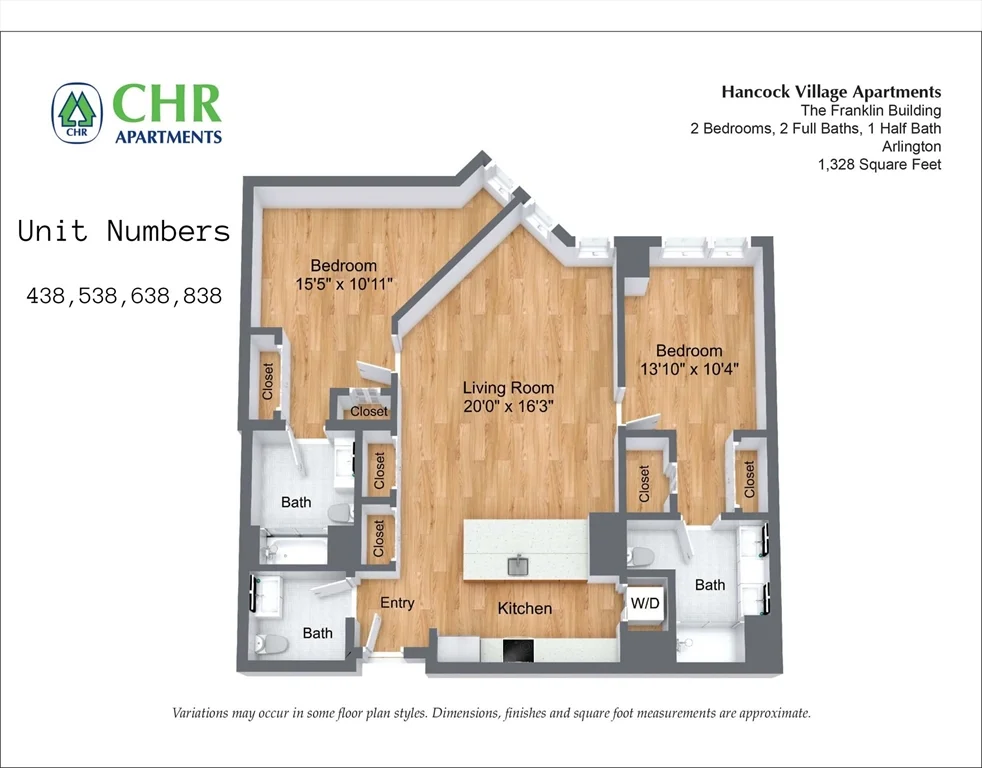 2 bed, 2 bath apartment for rent at 201 Sherman Rd Unit 638, Chestnut Hill — photo 26 of 26