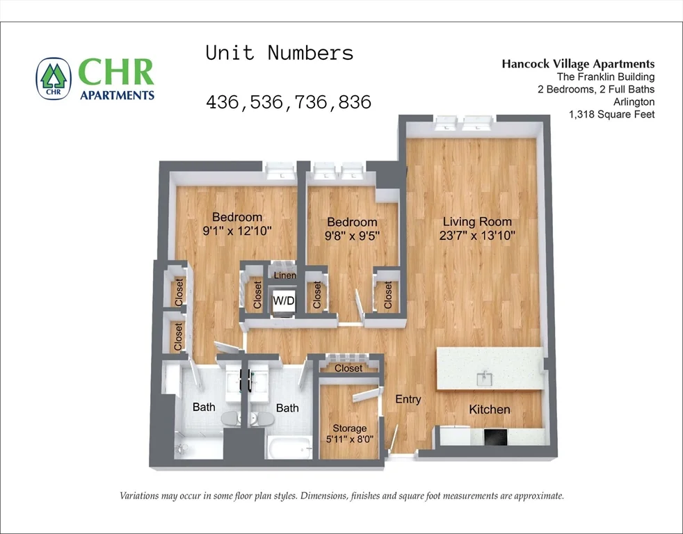 2 bed, 2 bath apartment for rent at 201 Sherman Rd Unit 836, Chestnut Hill — photo 26 of 26
