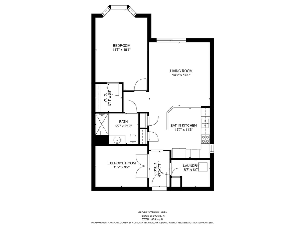 1 bed, 1 bath apartment for rent at 204 Clocktower Dr Unit 304, Waltham — photo 18 of 18