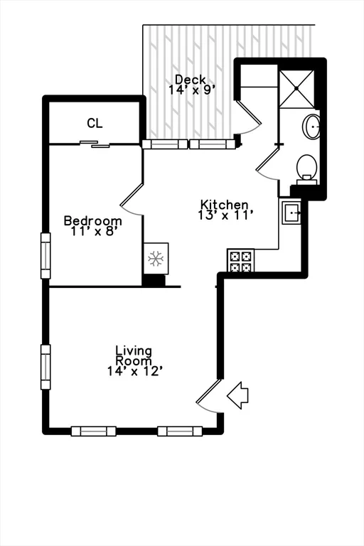1 bed, 1 bath apartment for rent at 21-1 Spring St Unit 1, Stoneham — photo 37 of 37