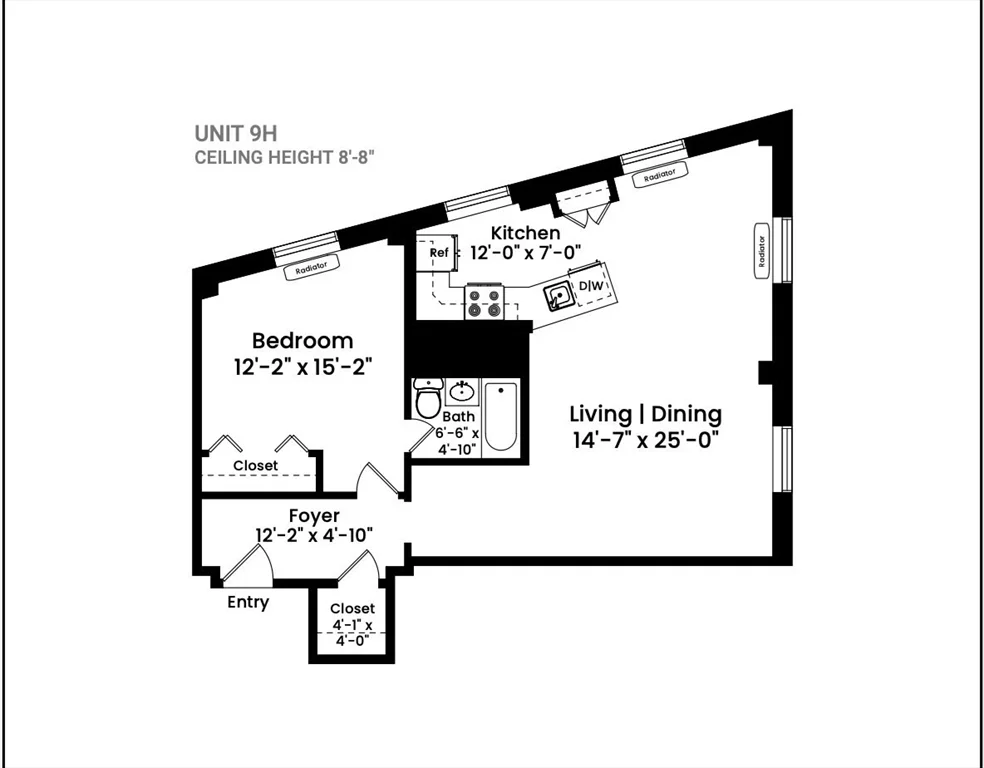1 bed, 1 bath apartment for rent at 21 Beacon St Unit 9H, Beacon Hill — photo 11 of 20