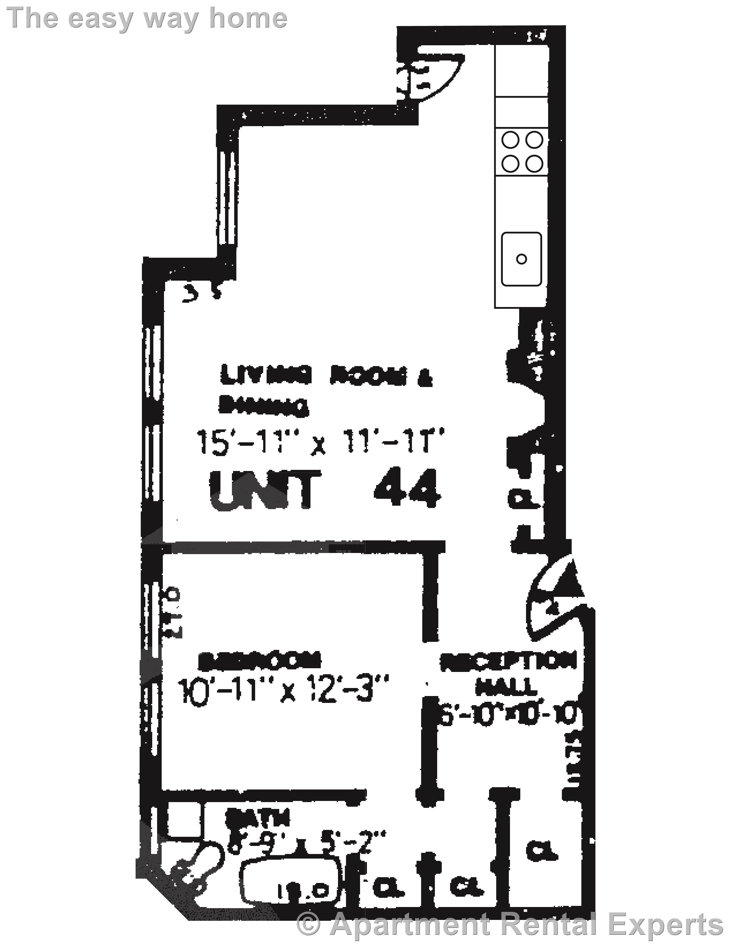 1 bed, 1 bath apartment for rent at 21 Chauncy St Unit 44, Harvard Square — photo 4 of 5