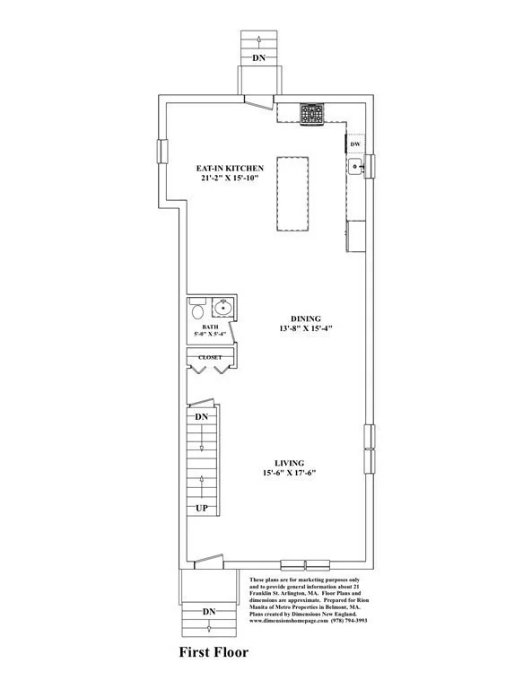 3 bed, 2 bath apartment for rent at 21 Franklin Unit 21, Arlington — photo 14 of 16