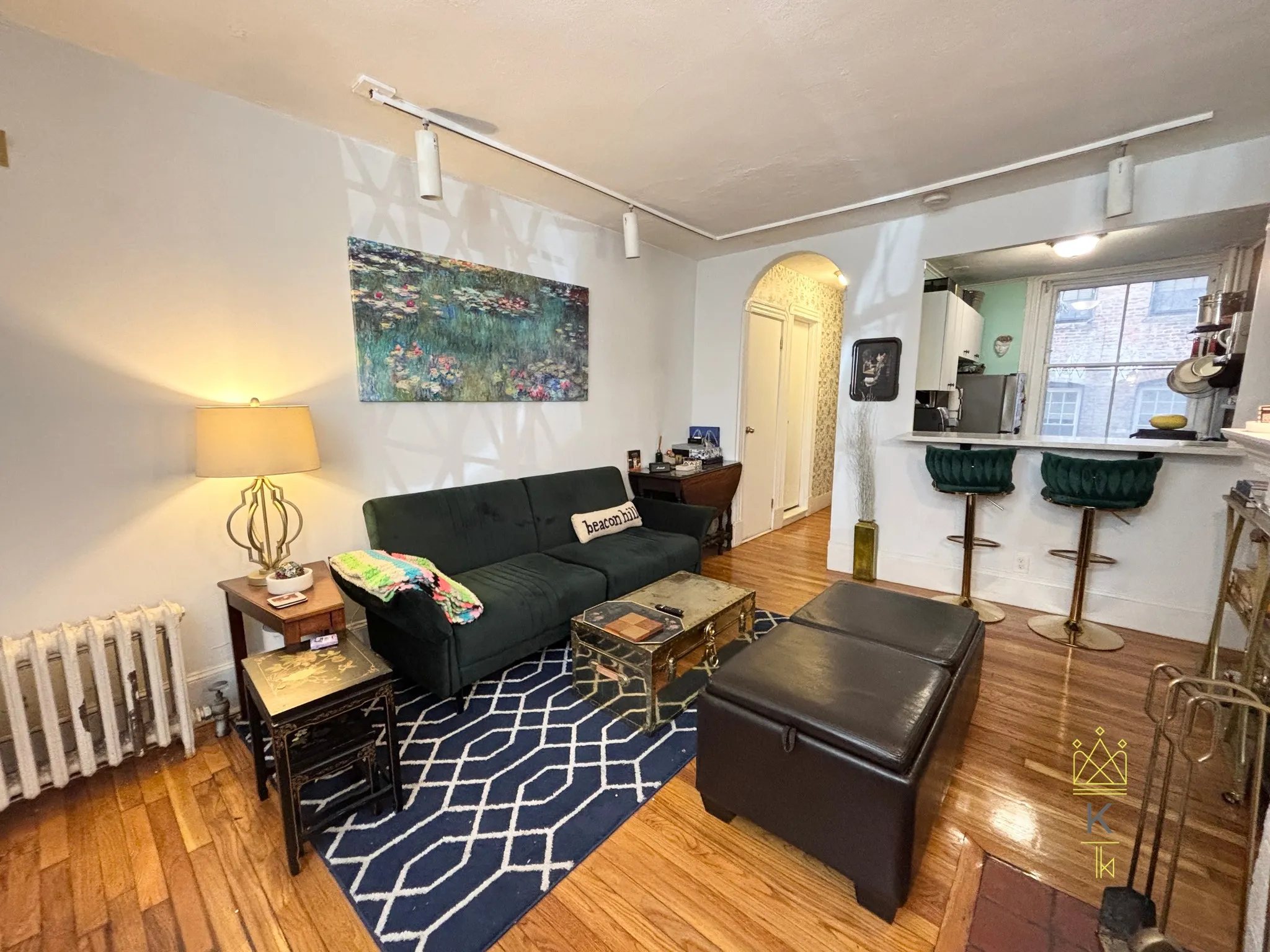 1 bed, 1 bath apartment for rent at 21 Revere St Unit 1B, Beacon Hill — photo 3 of 9