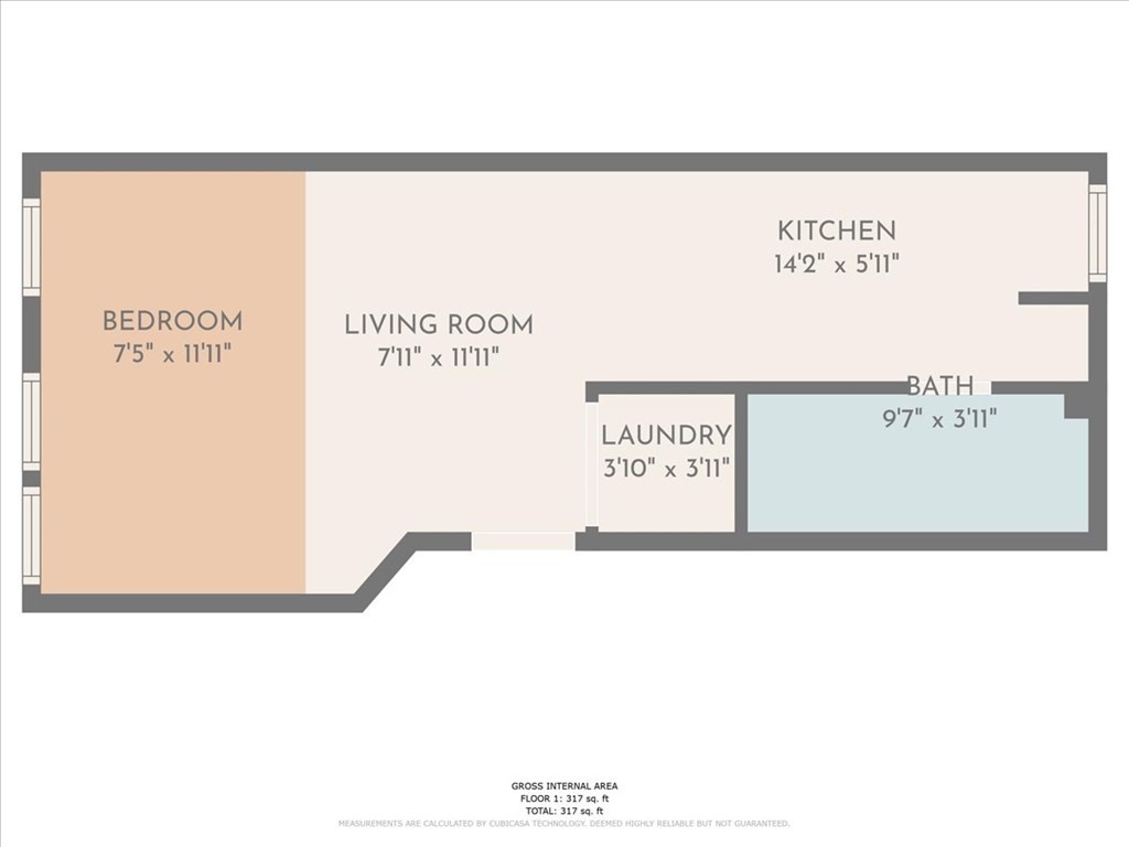 Studio bed, 1 bath apartment for rent at 21 Temple St Unit 1, Beacon Hill — photo 23 of 23