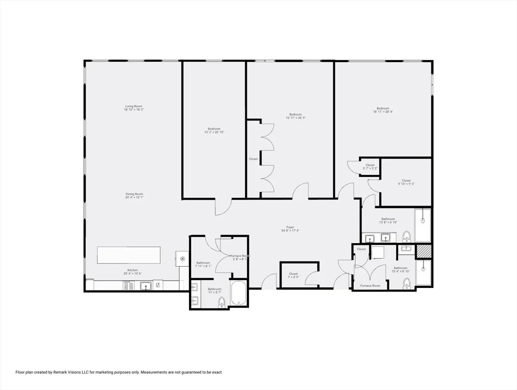 3 bed, 2 bath apartment for rent at 21 Wormwood Unit 314-315, South Boston — photo 31 of 31