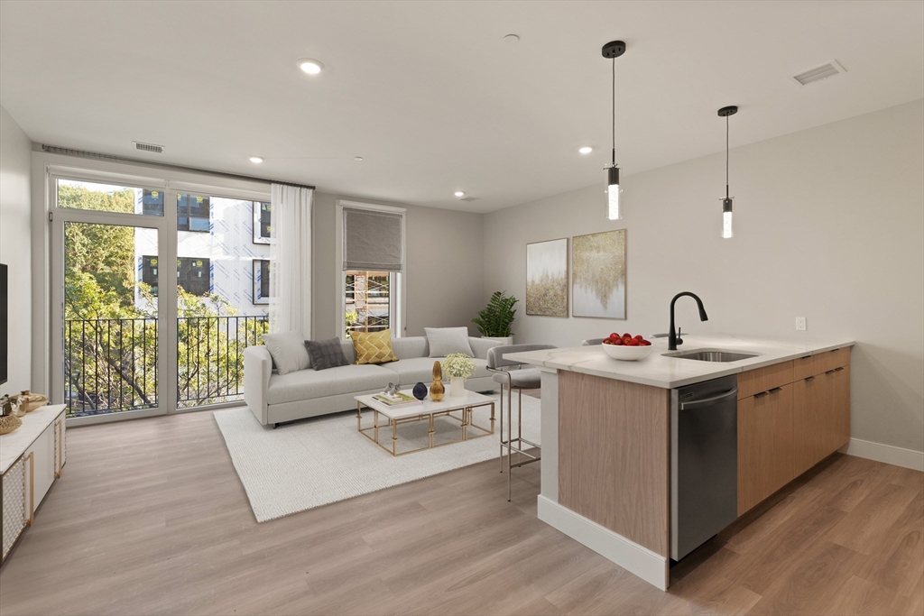 1 bed, 1 bath apartment for rent at 211 Green St Unit 305, Jamaica Plain