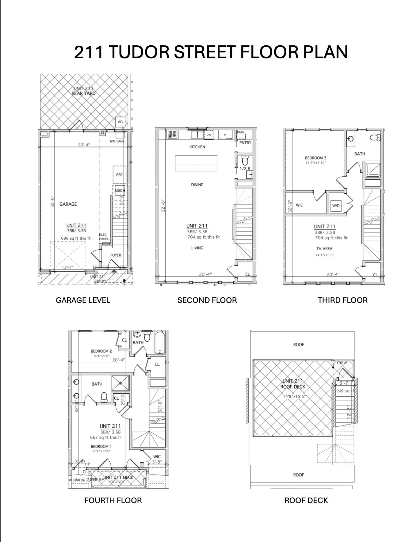 3 bed, 3.5 bath apartment for rent at 213 Tudor St Unit 3, South Boston — photo 34 of 34