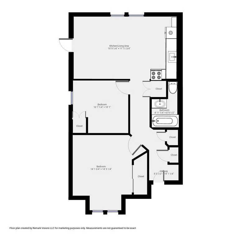 2 bed, 1 bath apartment for rent at 214 E Eagle St Unit 1, East Boston — photo 18 of 18