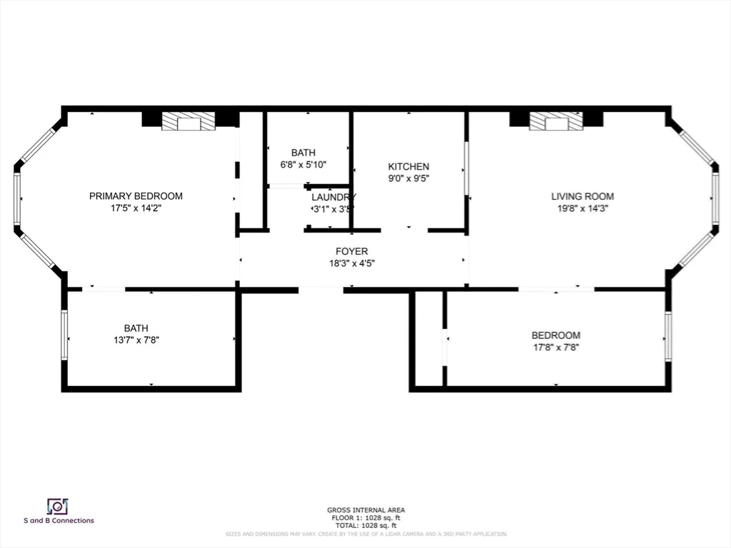 2 bed, 2 bath apartment for rent at 216 Commonwealth Ave Unit UNIT 4, Back Bay — photo 19 of 19