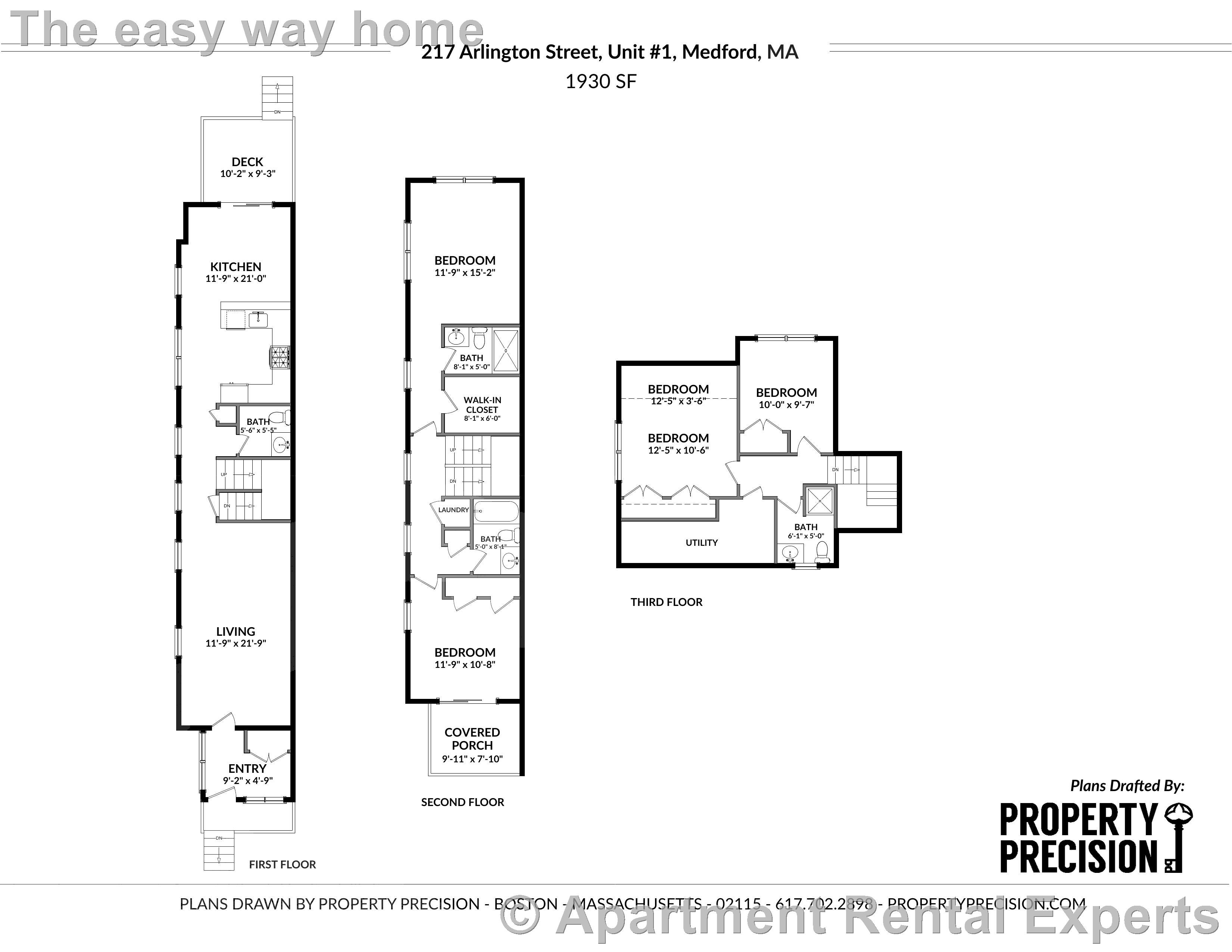 4 bed, 3 bath apartment for rent at 217 Arlington St Unit 1, West Medford — photo 22 of 22