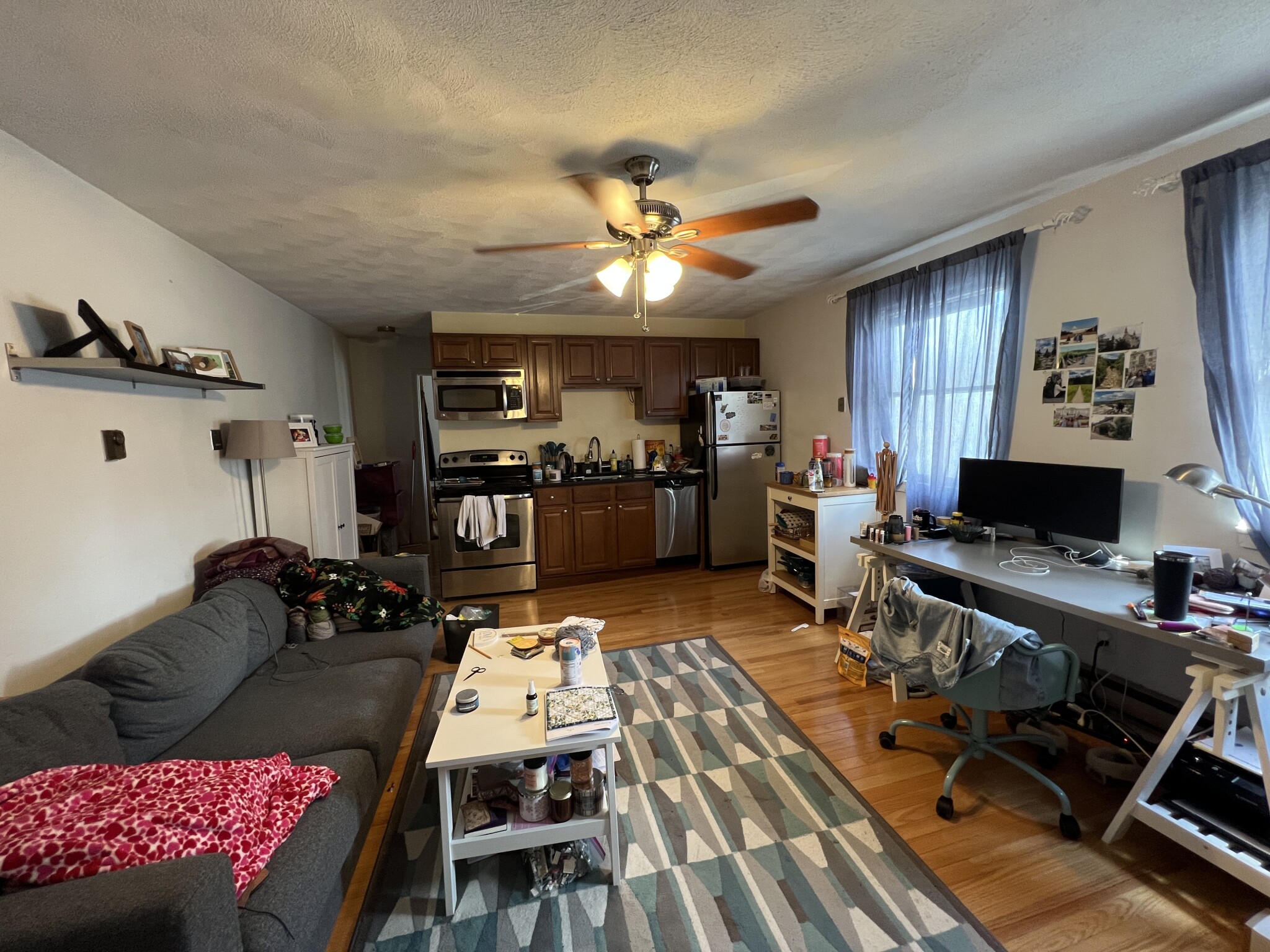1 bed, 1 bath apartment for rent at 217 Holland St Unit 3A, Teele Square — photo 1 of 16