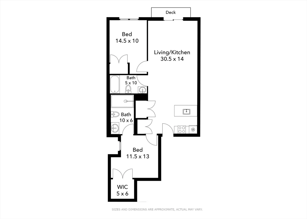 2 bed, 2 bath apartment for rent at 219 Paris Unit 4, East Boston — photo 13 of 13