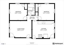 2 bed, 1 bath apartment for rent at 22 Aldrich Unit 1, Watertown — photo 11 of 11
