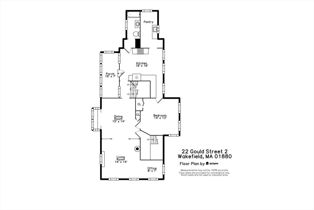 1 bed, 1 bath apartment for rent at 22 Gould Unit 2, Wakefield — photo 20 of 20