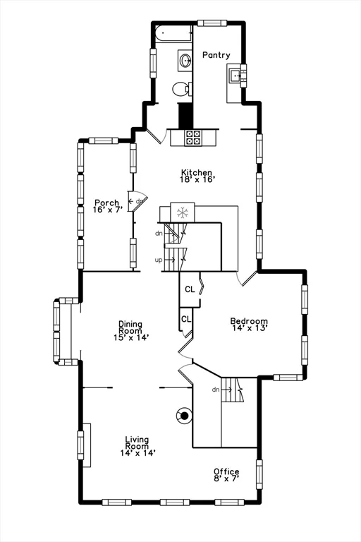 1 bed, 1 bath apartment for rent at 22 Gould Unit 2, Wakefield — photo 19 of 20