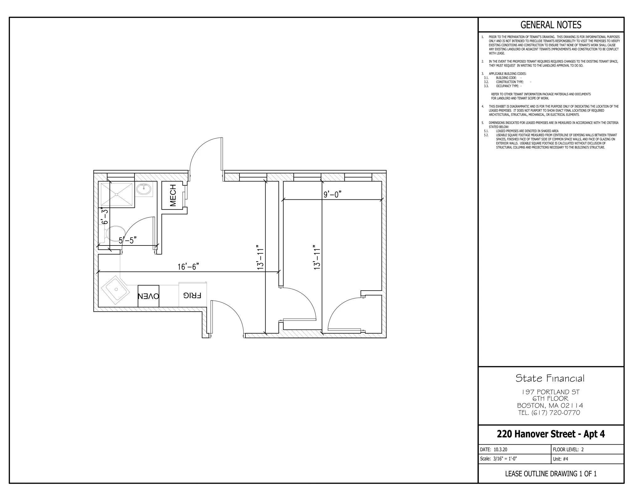 1 bed, 1 bath apartment for rent at 220 Hanover St Unit 4, North End