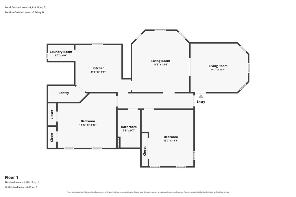 2 bed, 1 bath apartment for rent at 221 Belgrade Ave Unit 2, Roslindale — photo 17 of 20