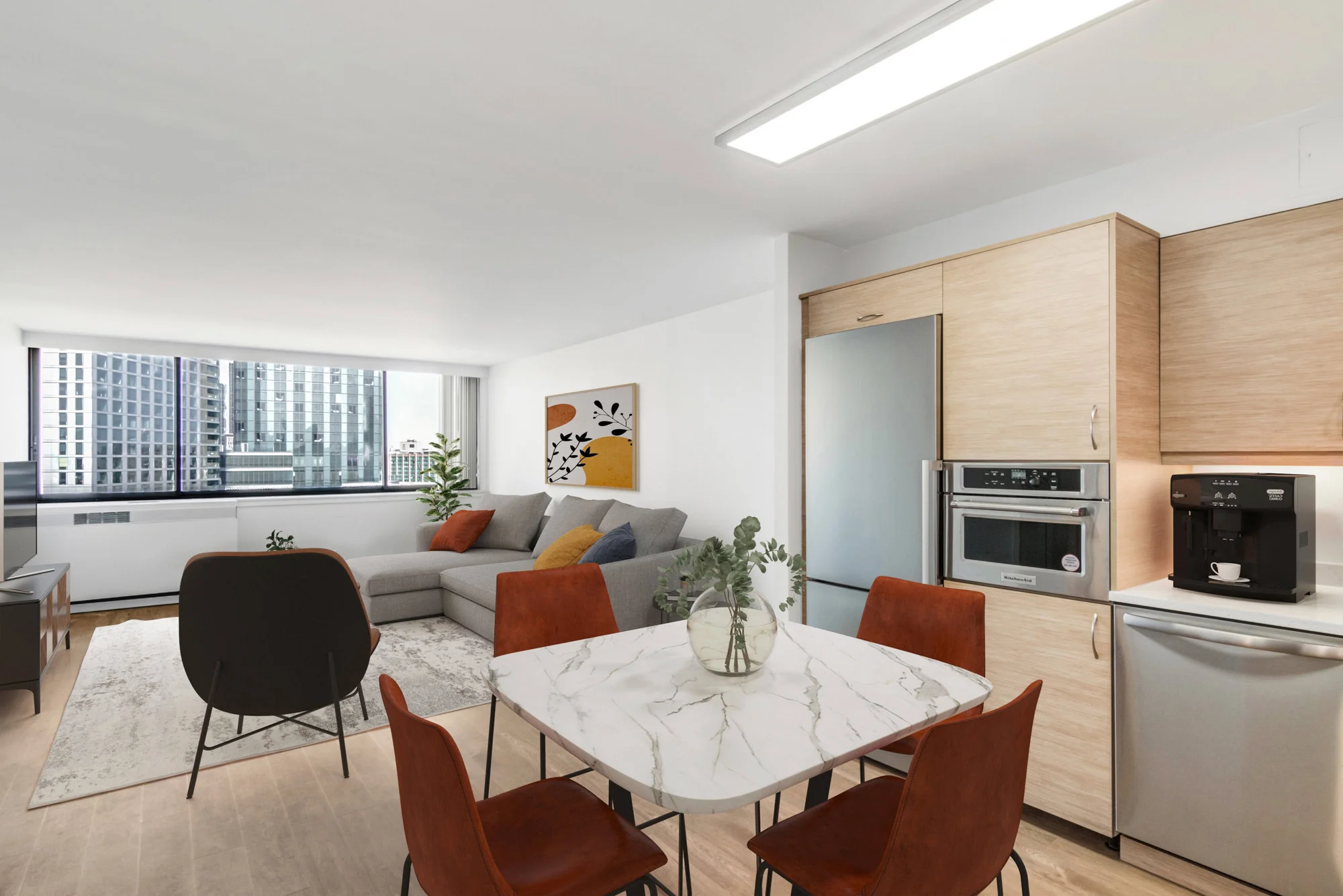 1 bed, 1 bath apartment for rent at 221 Massachusetts Ave Unit 1104, Fenway — photo 2 of 6