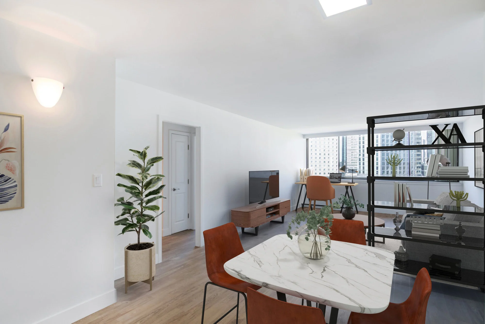 1 bed, 1 bath apartment for rent at 221 Massachusetts Ave Unit 1104, Fenway — photo 3 of 6