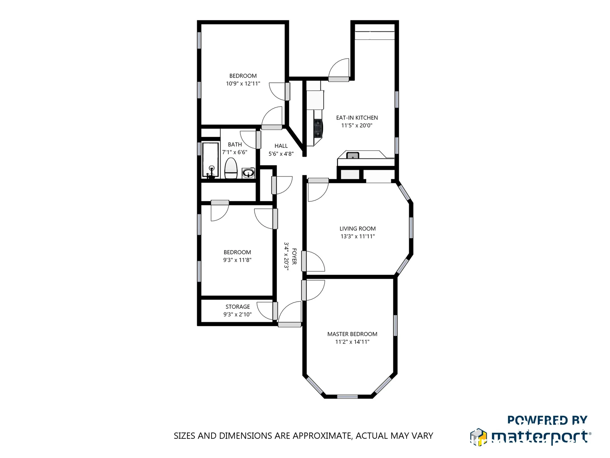 3 bed, 1 bath apartment for rent at 223 Holland St Unit 1, Teele Square — photo 3 of 11