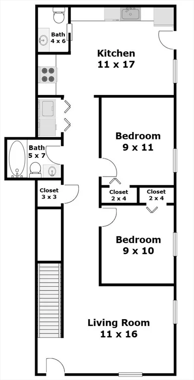 2 bed, 1 bath apartment for rent at 224 Salem St Unit 5, Medford — photo 30 of 31