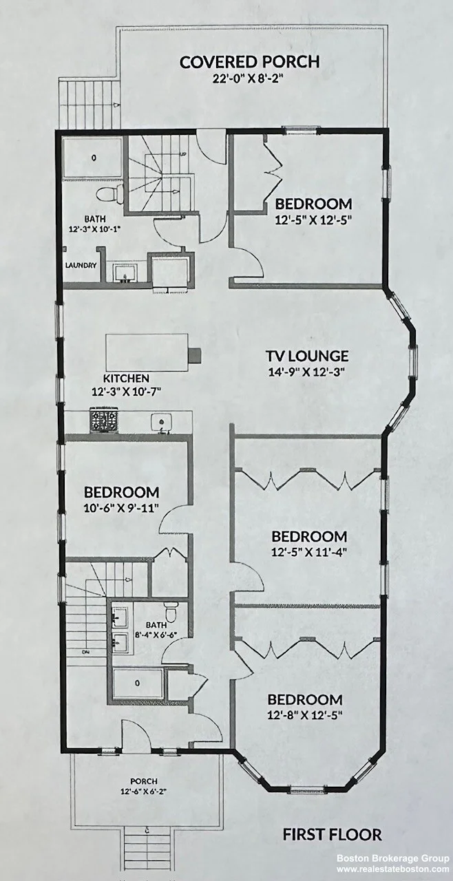 4 bed, 2 bath apartment for rent at 228 Calumet St Unit 1, Mission Hill — photo 12 of 13