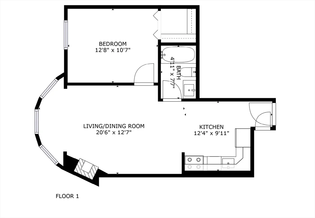 1 bed, 1 bath apartment for rent at 23 Bay State Rd Unit 5, Back Bay — photo 21 of 21