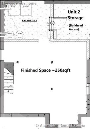 3 bed, 2 bath apartment for rent at 23 Wesley Park Unit 1, Union Square — photo 8 of 9