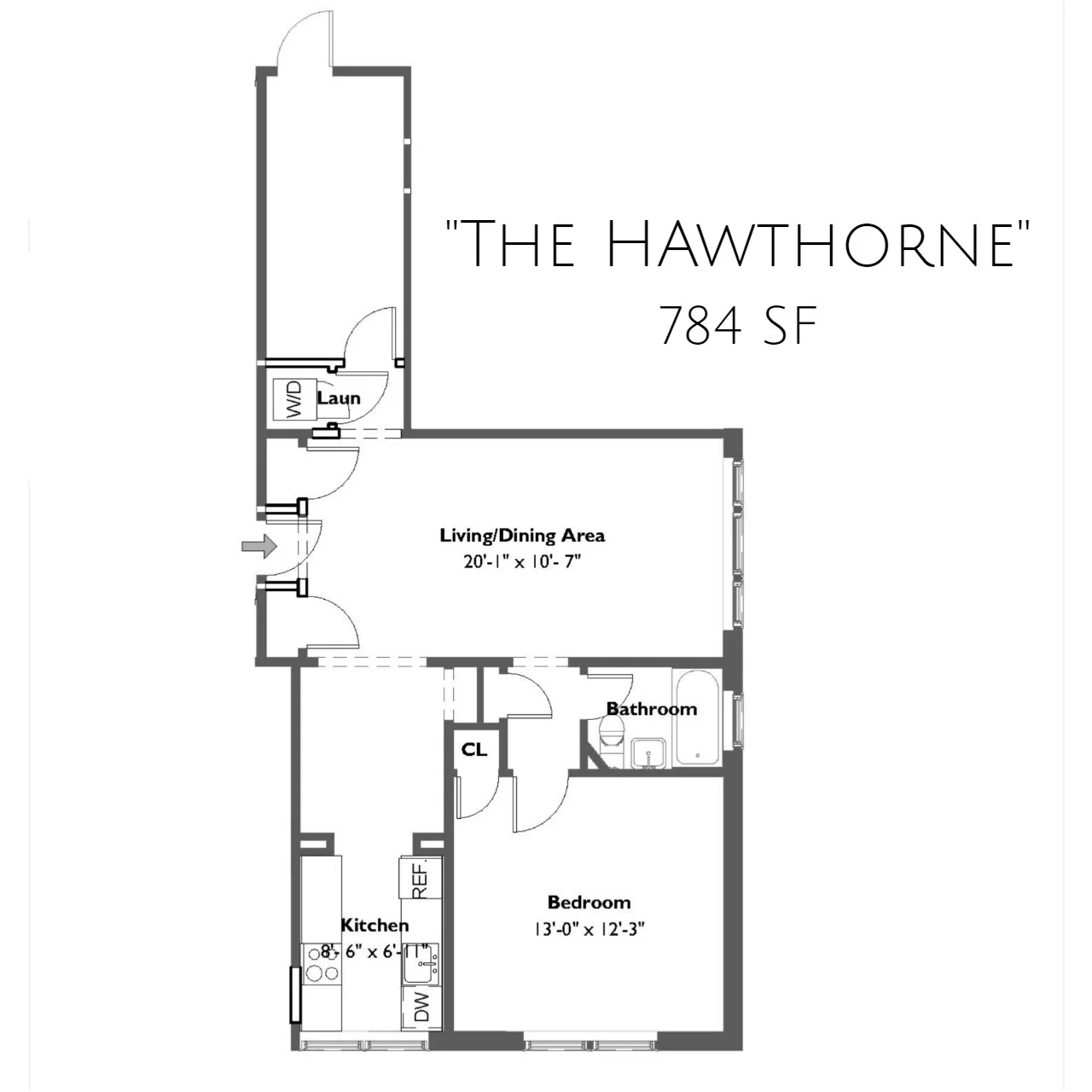 1.5 bed, 1 bath apartment for rent at 233 Lafayette St Unit 5, Salem — photo 11 of 13