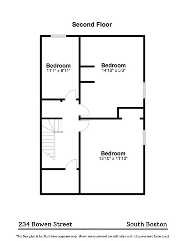 3 bed, 1 bath apartment for rent at 234 Bowen St, South Boston — photo 12 of 12
