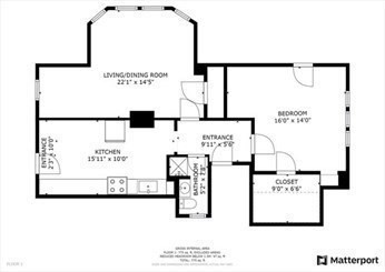 1 bed, 1 bath apartment for rent at 235 Fairmount Ave Unit 2, Hyde Park — photo 14 of 18