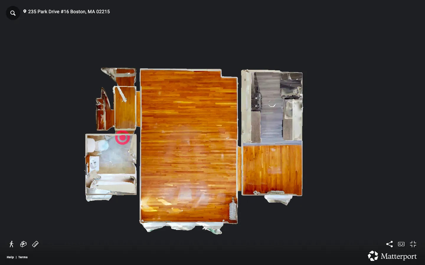 Studio bed, 1 bath apartment for rent at 235 Park Dr Unit 16, Fenway — photo 1 of 12