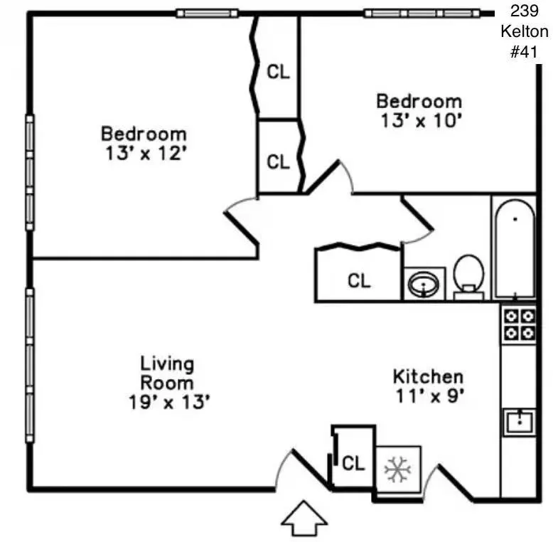 2 bed, 1 bath apartment for rent at 239 Kelton St Unit 41, Brighton — photo 13 of 13