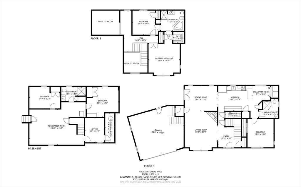 5 bed, 3 bath apartment for rent at 24 Carthay Cir, Newton Highlands — photo 25 of 25