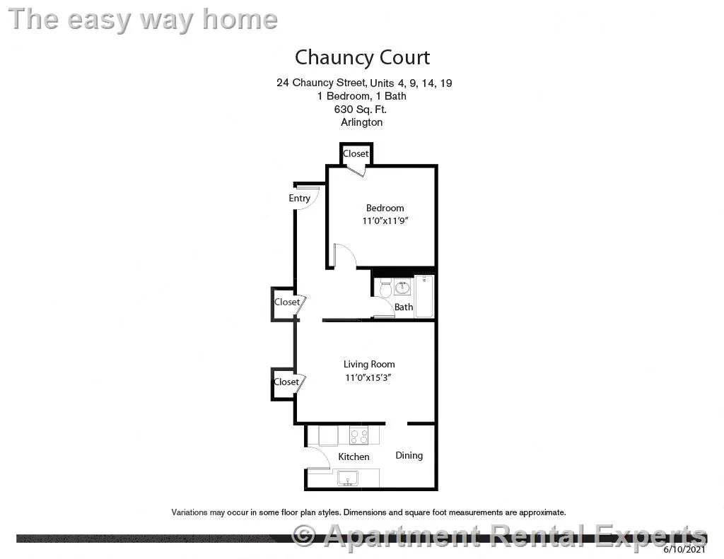 1 bed, 1 bath apartment for rent at 24 Chauncy St Unit 9, Harvard Square — photo 11 of 11