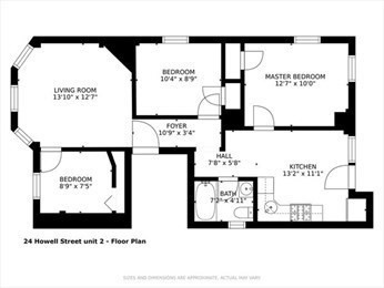2 bed, 1 bath apartment for rent at 24 Howell St Unit 2, Dorchester — photo 3 of 10