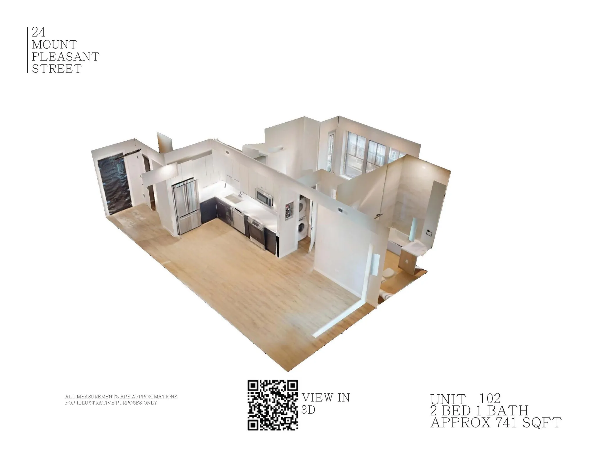 2 bed, 1 bath apartment for rent at 24 Mount Pleasant St Unit 102, East Somerville — photo 16 of 19
