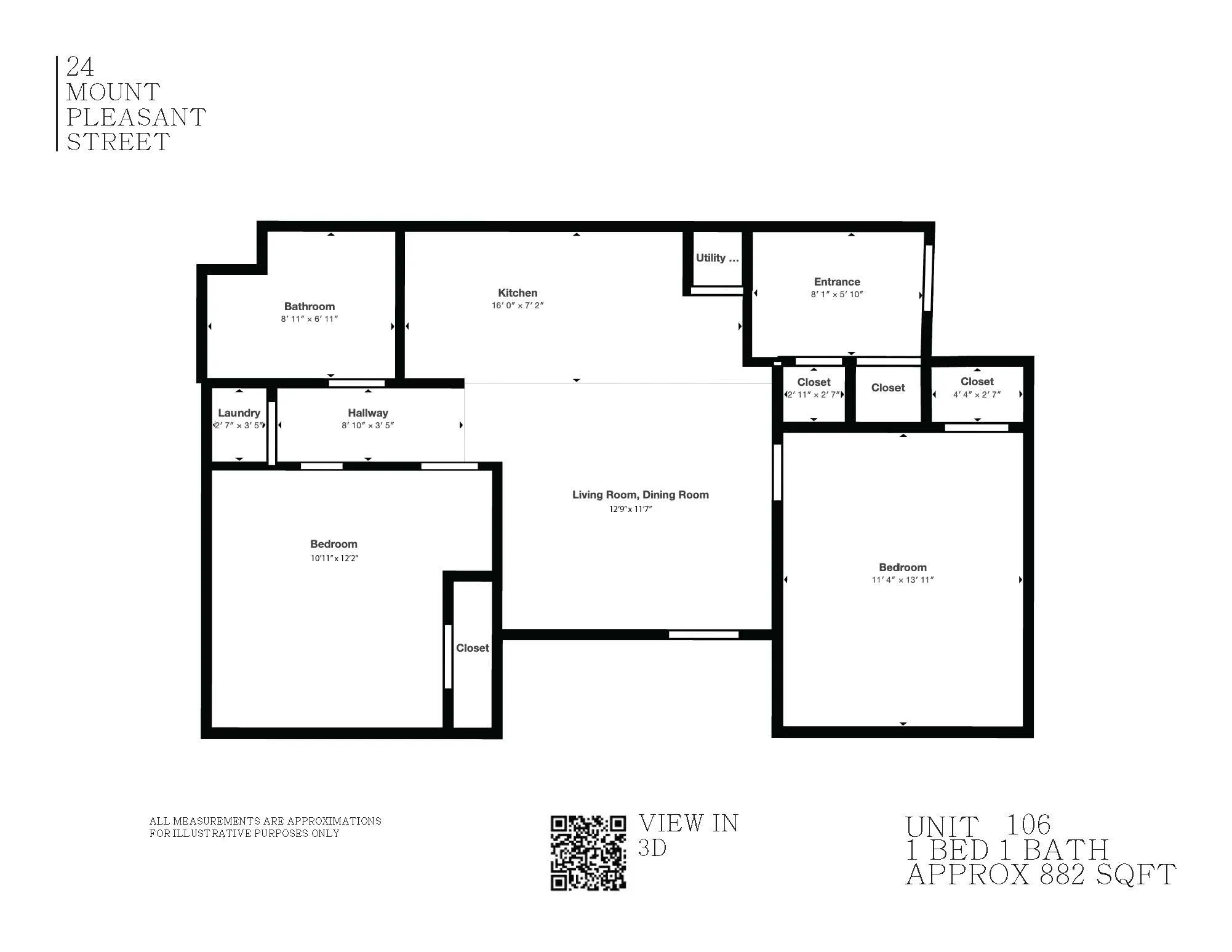 2 bed, 1 bath apartment for rent at 24 Mount Pleasant St Unit 302, East Somerville — photo 12 of 14