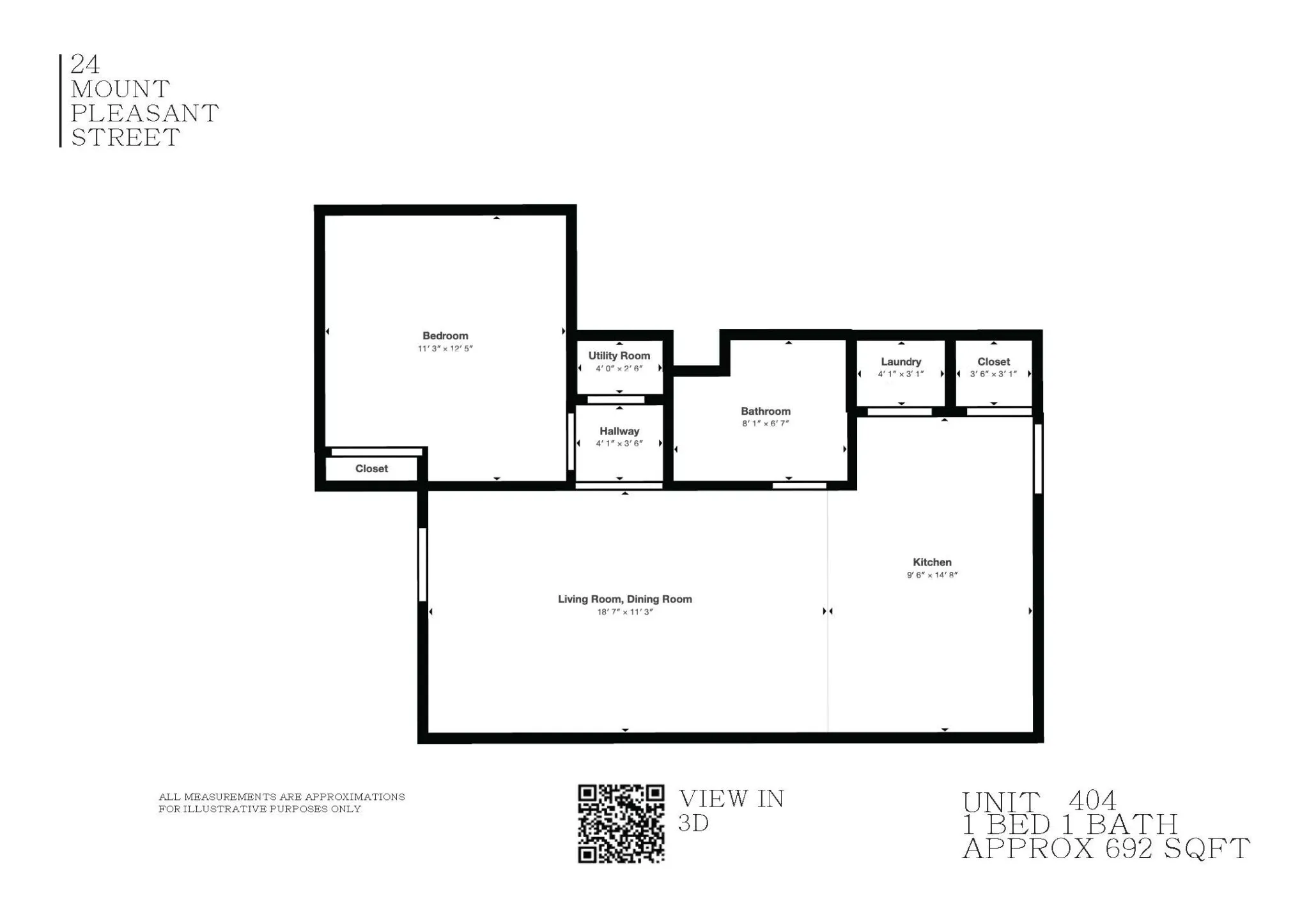 1 bed, 1 bath apartment for rent at 24 Mount Pleasant St Unit 404, East Somerville — photo 14 of 17