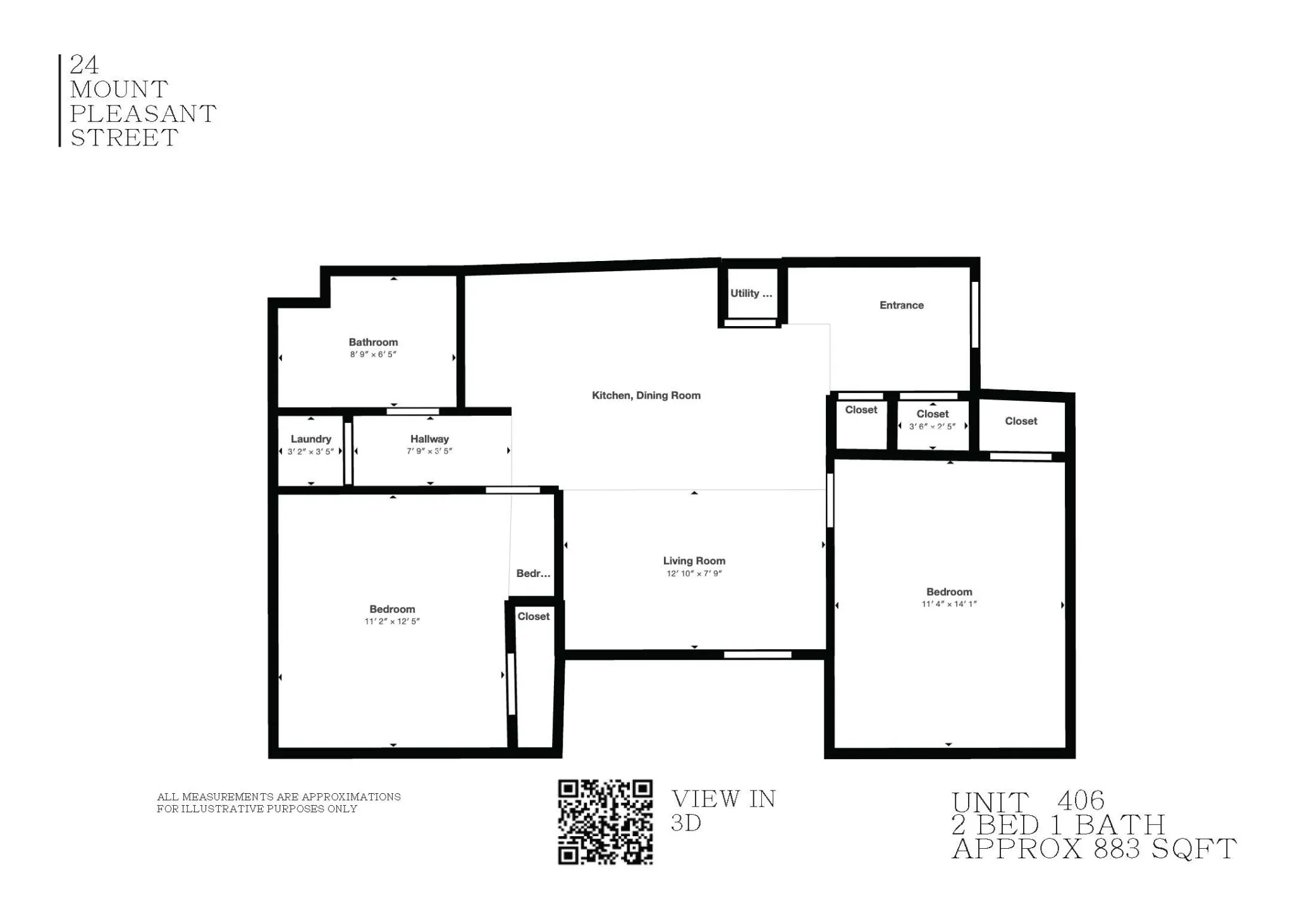 2 bed, 1 bath apartment for rent at 24 Mount Pleasant St Unit 406, East Somerville — photo 22 of 24