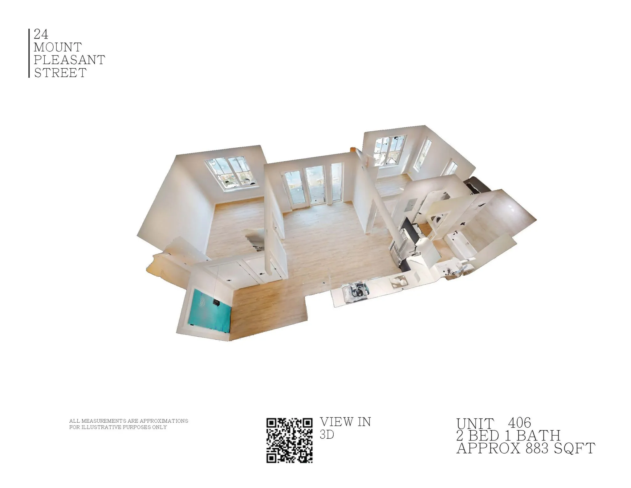 2 bed, 1 bath apartment for rent at 24 Mount Pleasant St Unit 406, East Somerville — photo 21 of 24