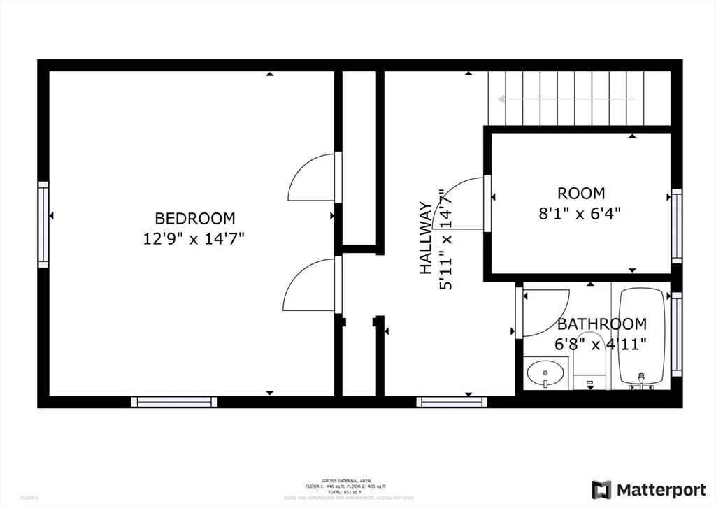 2 bed, 1 bath apartment for rent at 24 School St, Newton — photo 9 of 9