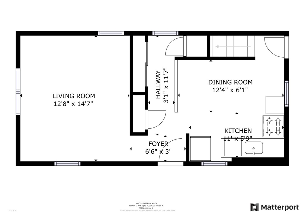 1 bed, 1 bath apartment for rent at 24 School St Unit 0, Newton — photo 8 of 9