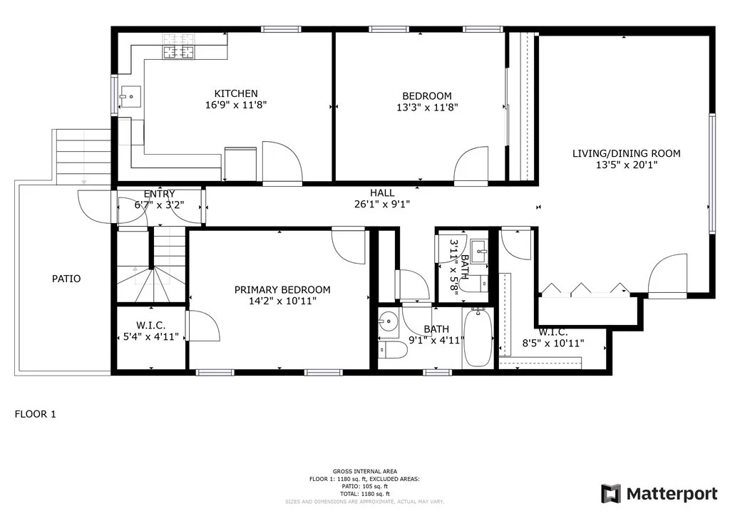 2 bed, 1 bath apartment for rent at 243 Lexington St Unit 1, Watertown — photo 16 of 16