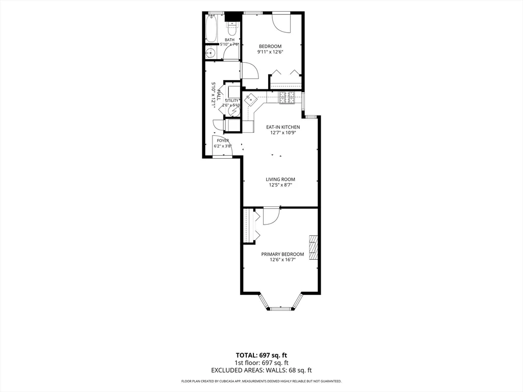 2 bed, 1 bath apartment for rent at 245 West Fifth St Unit 3, South Boston — photo 9 of 9